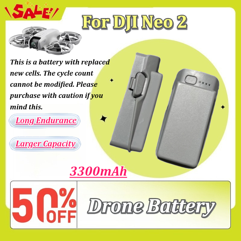 Drone Battery Smart - 3300mAh 7.16V ソリッドステートアップグレードバッテリー 長時間持続 スマートフライト スペア交換用