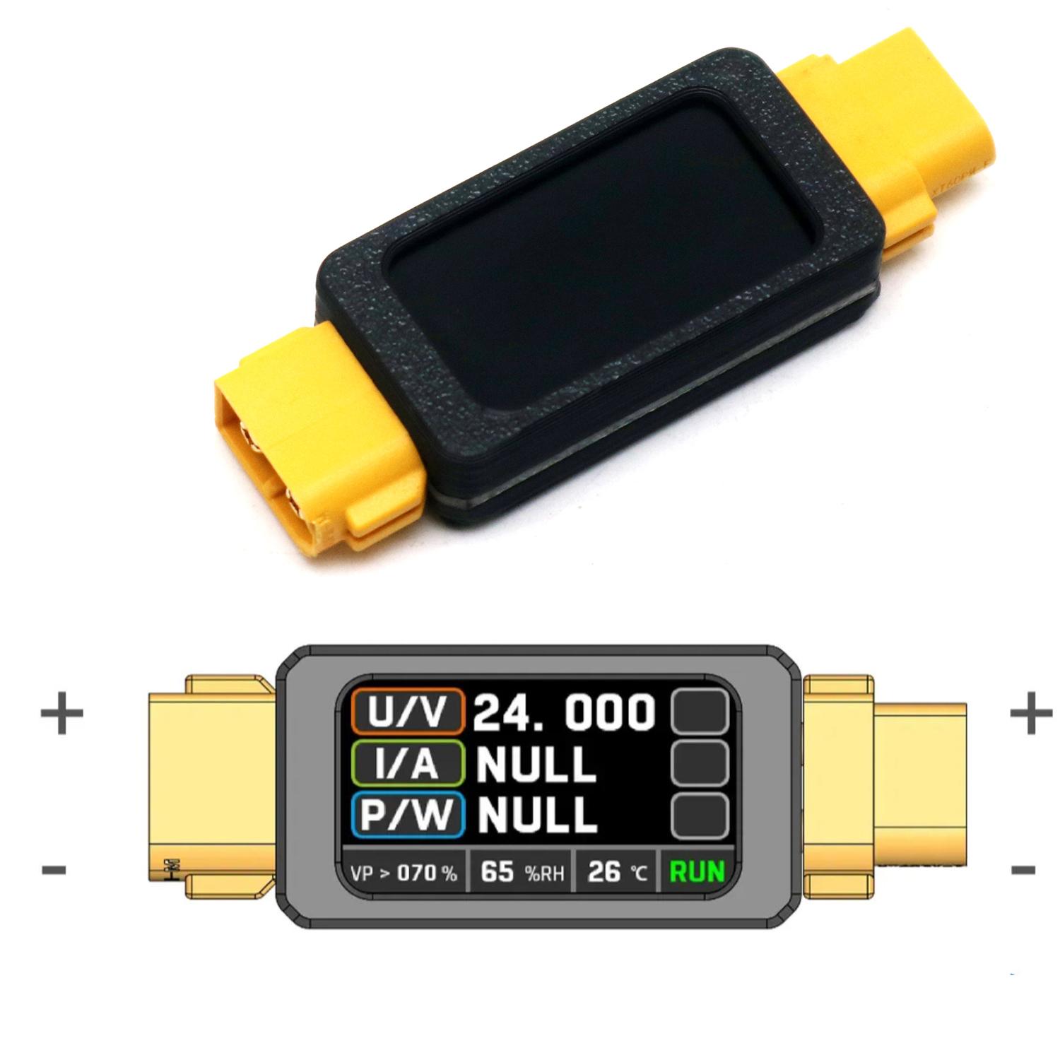 XT60 60A双方向DC電源電圧電流計 ドローンRCバッテ - Drone Battery Voltage Checker のレビューと価格
