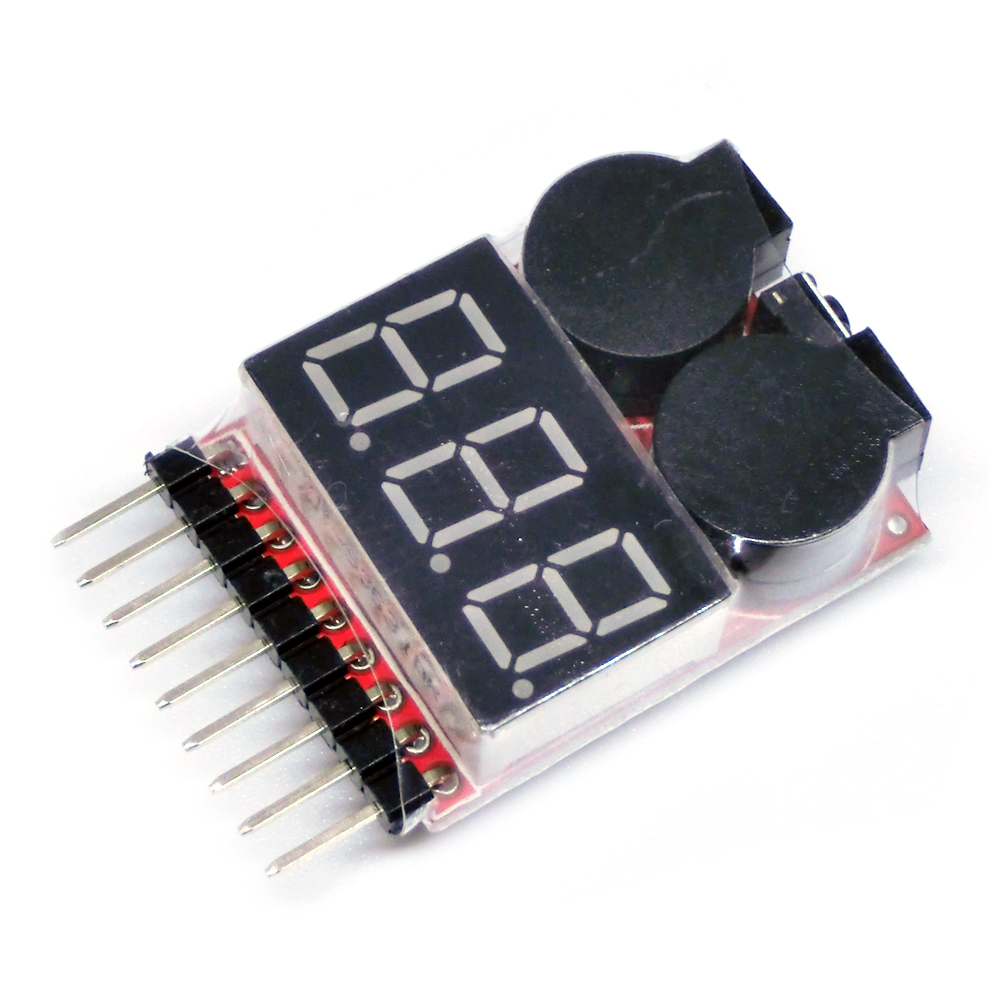 1 のための s/2s/3s/4 4s/5s/6s/7s/8 - Drone Battery Alarm のレビューと価格