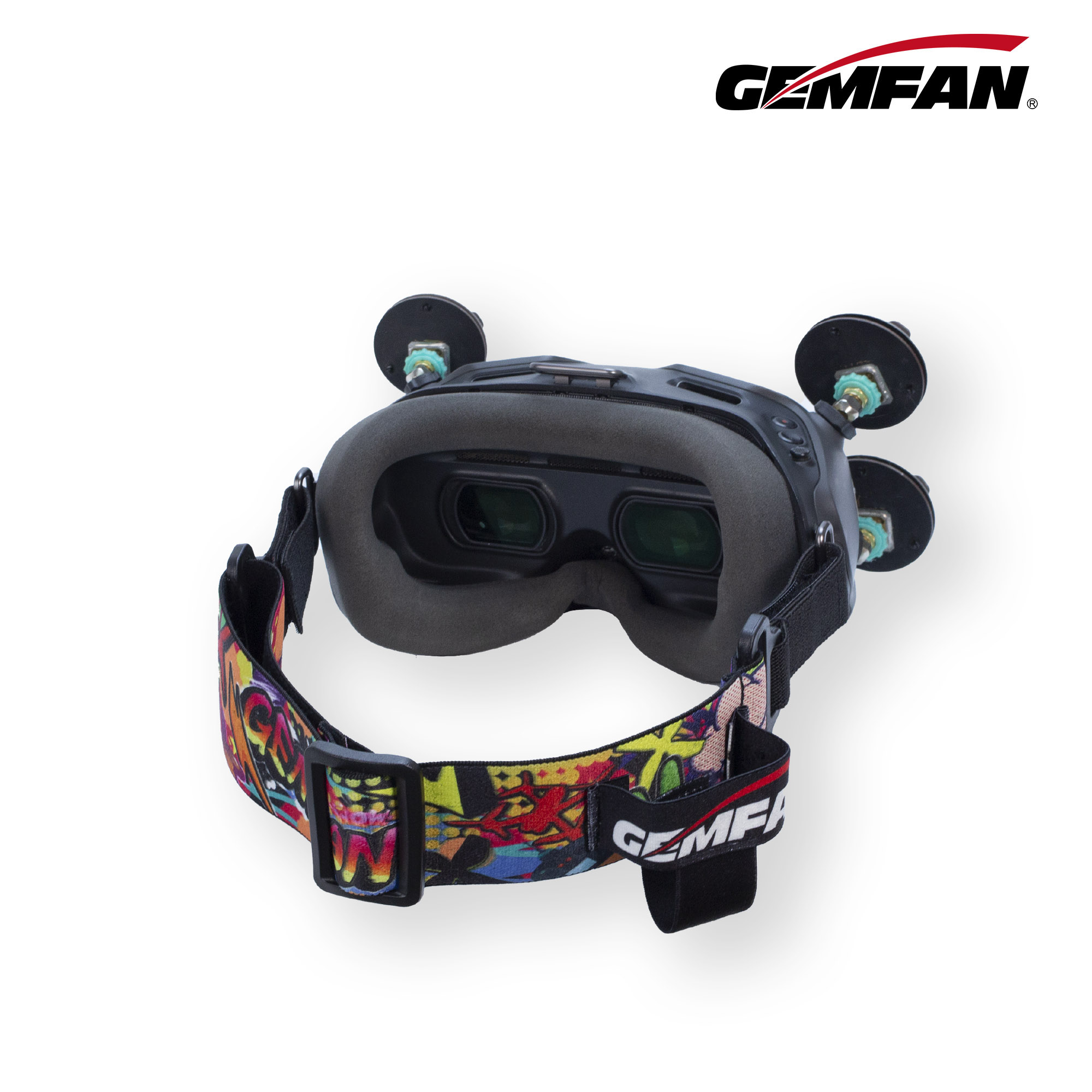 GEMFAN ゴーグルバッテリーストラップ FPV メガネ調 - Drone Battery Strap のレビューと価格
