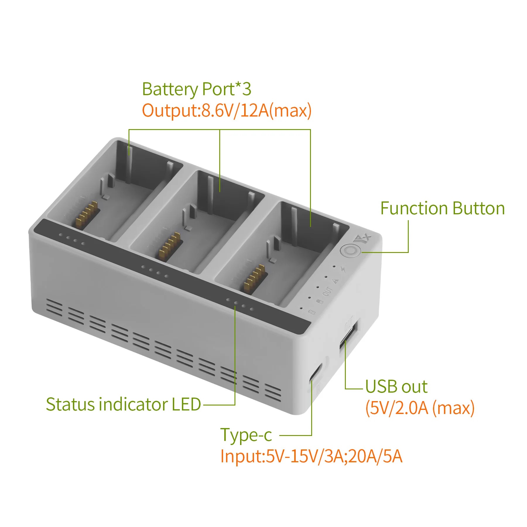 DJI LITO 1/X1 ドローンバッテリー用 3 ウェイ - Drone Battery Smart のレビューと価格