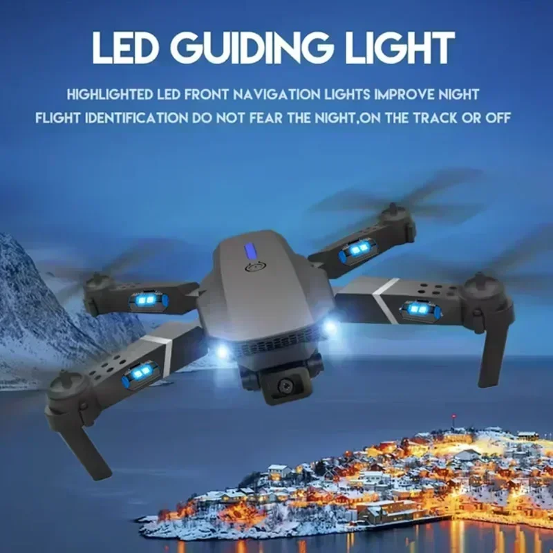 折りたたみ式クワッドコプター,e88プロ広角fpv,wifi - Drone Battery Case のレビューと価格