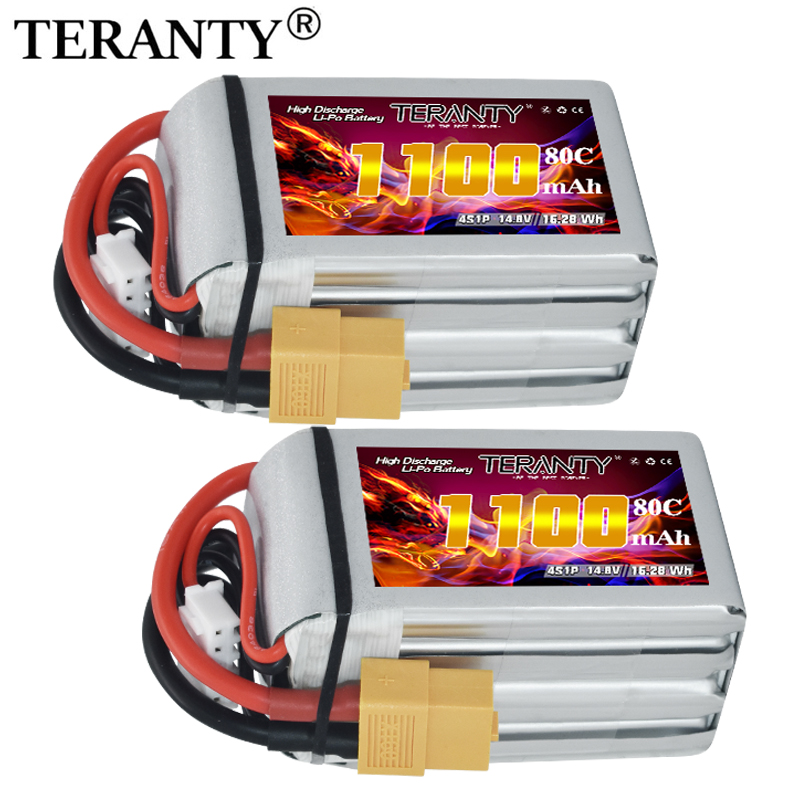 TERANTY 4S 1100mAh 80C/160C リポ - Drone Battery Plate のレビューと価格