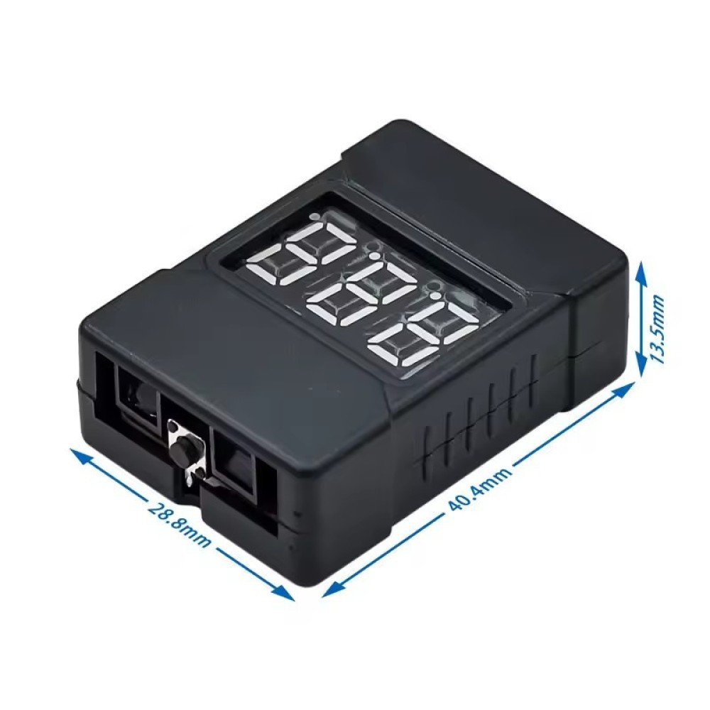 バッテリーチェッカー 低電圧ブザーアラーム LXD 1 8S - Drone Battery Voltage Checker のレビューと価格