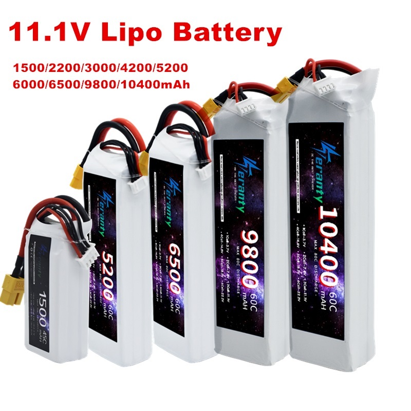 3S 11.1V リポバッテリーディーンズ XT60 150 - Drone Battery 3S のレビューと価格