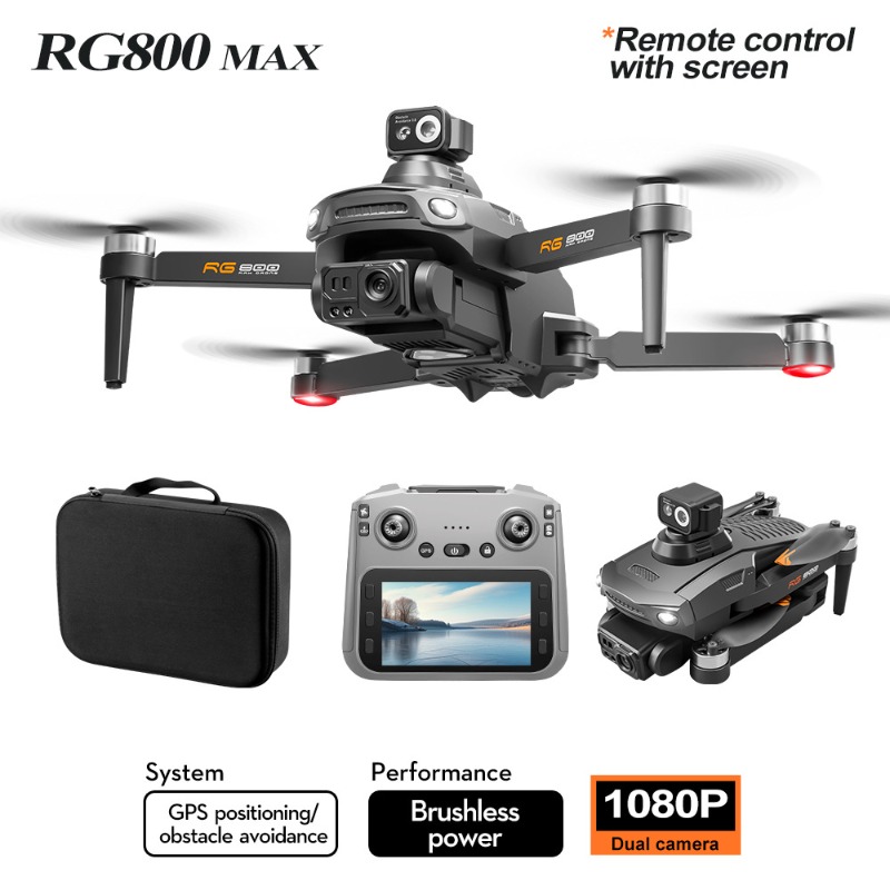 新しい RG800 MAX ドローン 1080P HD カメ - Drone Battery Charger のレビューと価格