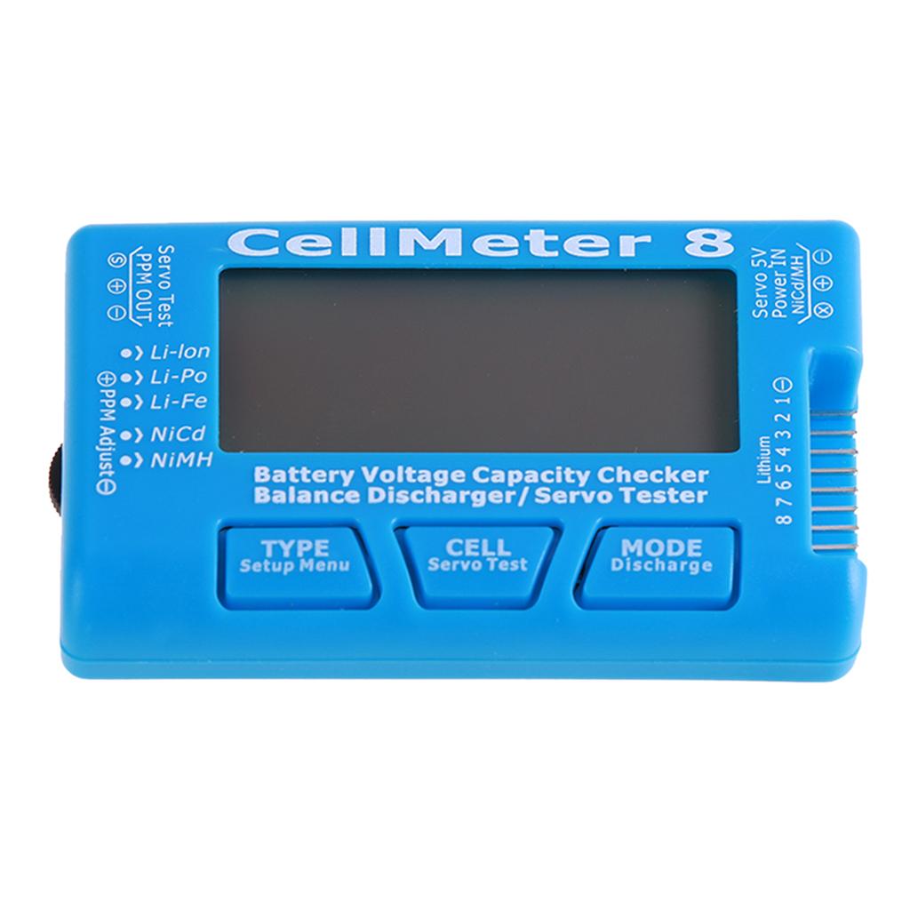 デジタルバッテリー電圧チェッカー、RCセルメーター、バッテリ - Drone Battery Voltage Checker のレビューと価格