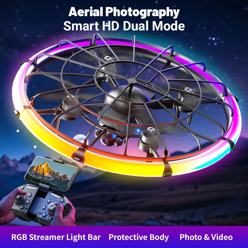 JJRC H145 UFO RCドローン、デュアルHDレンズ - Drone Battery Case のレビューと価格