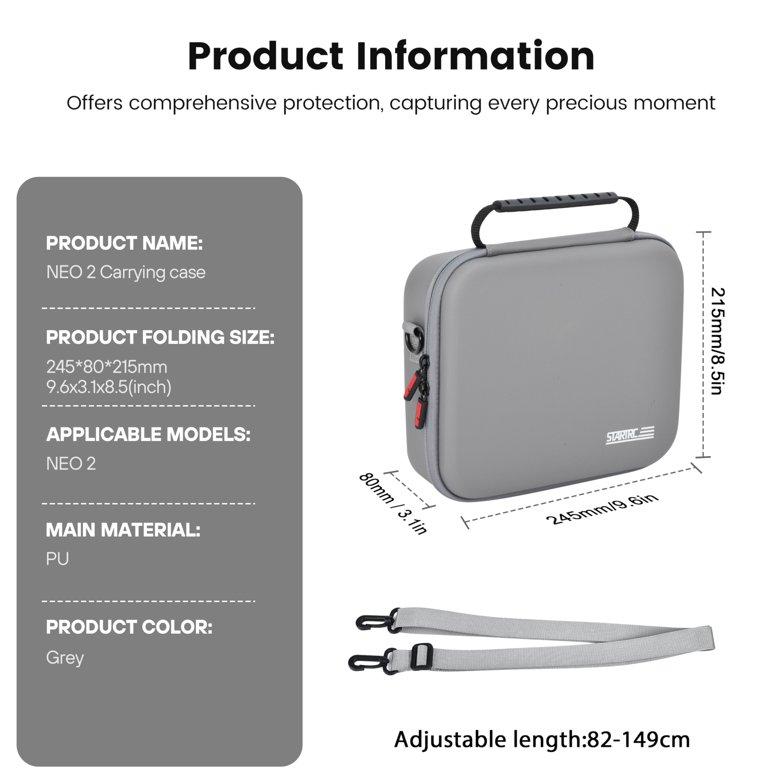 Neo 2 ポータブルPUショルダーバッグハンドバッグ DJ - Drone Battery Bag のレビューと価格