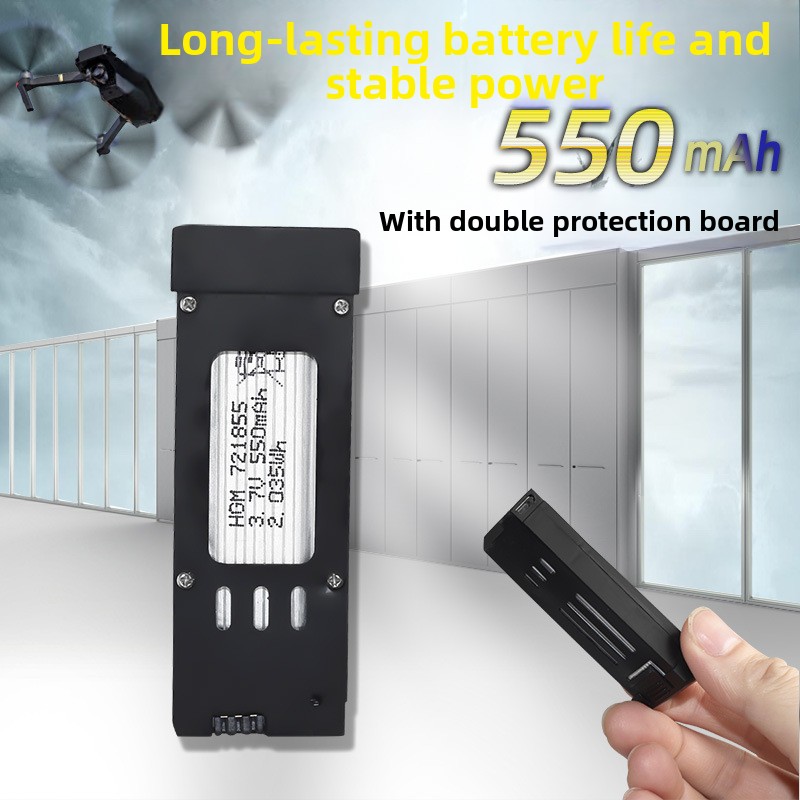 E58 3.7V 550mAh 721855 ドローン用リチ - Eachine Drone E58 のレビューと価格