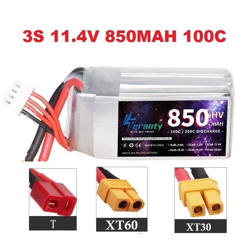 1/2/3 個 TERANTY 3S 11.4V リポバッテ - Drone Battery 3S のレビューと価格